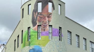 Villa de Mazo y ‘Sabotaje al Montaje’ crean un mural en el Mercadillo Municipal