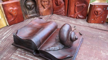 La Casa Colón acoge en La Gomera la exposición escultórica ‘La Biblioteca Mística’, de James Kline