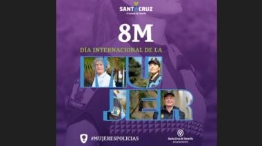 Santa Cruz reconoce la labor de tres mujeres del ámbito policial con motivo del 8M