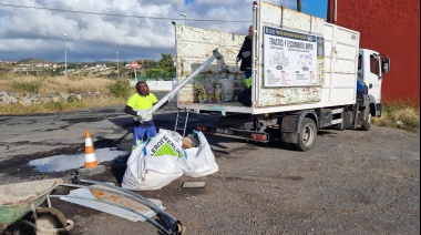 Los puntos de acopio transitorio de trastos, enseres y escombros superan los 28.000 kilos recogidos en Las Palmas de Gran Canaria