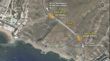 Obras Públicas aprueba técnicamente el proyecto de construcción del túnel de Mogán para reabrir la GC-500