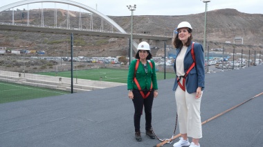 El Ayuntamiento de Las Palmas de Gran Canaria impermeabiliza la cubierta de los vestuarios de los campos de fútbol de El Rincón
