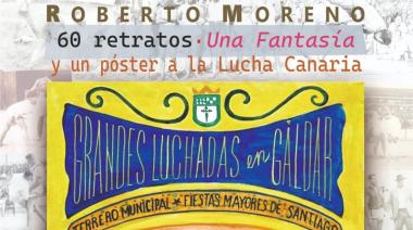 Gáldar inaugura una exposición de Roberto Moreno en las Casas Consistoriales, el Museo Agáldar y la Casa Cachazo y Verde de Aguilar