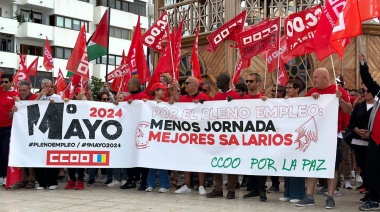 Los sindicatos reivindican el 1 de mayo "menos jornada y mejores salarios"