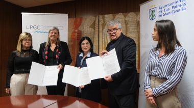 El Ayuntamiento de Las Palmas de Gran Canaria, Emalsa y Plocan firman un acuerdo para crear un centro líder de investigación del hidrógeno verde en Piedra Santa