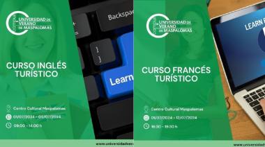 La Universidad de Verano de Maspalomas ofrece formación para perfeccionar los idiomas de inglés y francés en el ámbito turístico