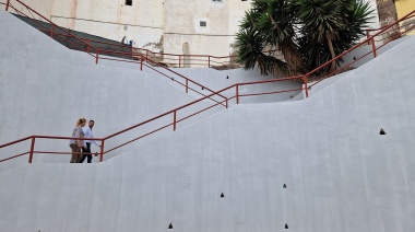 El Ayuntamiento de Las Palmas de Gran Canaria refuerza más de 60 metros del muro de la calle Tártago del barrio de San Juan
