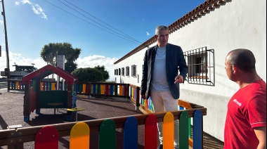 El barrio de San Roque disfruta de un nuevo parque de juegos inclusivo