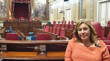 Astrid Pérez: "En este año se han hecho cosas históricas en el Parlamento que no se habían hecho nunca"