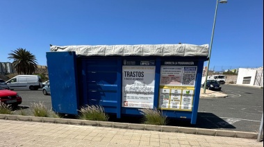 El servicio de acopio transitorio de trastos, enseres y escombros de Las Palmas de Gran Canaria recoge 40.000 kilos de residuos en la primera mitad de año
