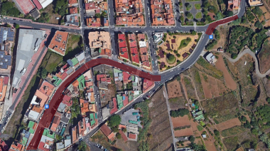 El Cabildo de Tenerife rehabilita el firme de la Avenida Los Remedios, en Los Realejos