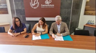 Cabildo y Fauca suscriben el convenio para la tercera edición de la campaña ‘Yo Compro en Fuerteventura’