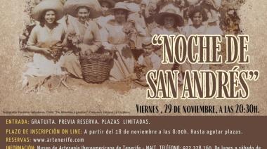 El Cabildo de Tenerife organiza una nueva edición de las Noches del MAIT dedicada a San Andrés