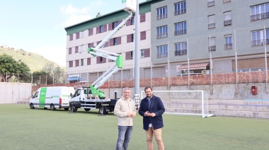 El Ayuntamiento de La Laguna mejora la iluminación del campo de fútbol de La Verdellada