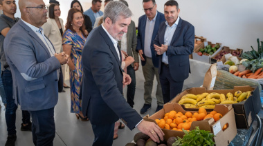 El presidente Clavijo destaca el “éxito” de los ecocomedores que llegan ya a 24.000 alumnos canarios