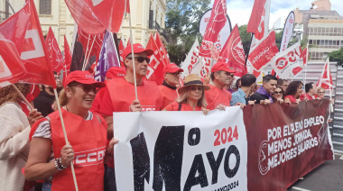 Más de 2.000 manifestantes claman este 1 de mayo desde Canarias por un reparto "más justo" de la riqueza