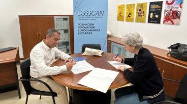 La ESSSCAN y el CEESCAN firman un acuerdo para fortalecer la formación socioeducativa en Canarias