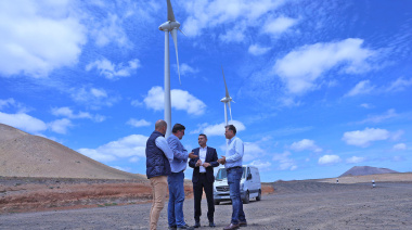 El Parque Eólico de San Bartolomé, con una potencia de 9,2 MW, ya está en funcionamiento