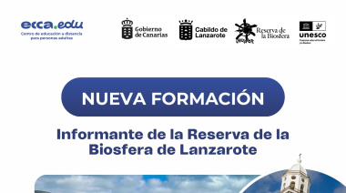 El Cabildo de Lanzarote y ecca.edu lanzan un curso para formar a Informantes de la Reserva de la Biosfera de Lanzarote