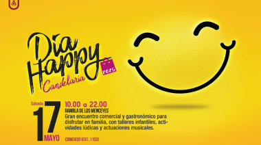 Candelaria celebra el próximo sábado el ‘Día Happy’: una gran feria comercial y gastronómica con actividades para toda la familia