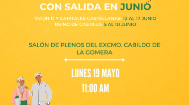 El Cabildo convoca una reunión informativa para beneficiarios del programa ‘La Gomera Viaja’ con salidas en junio