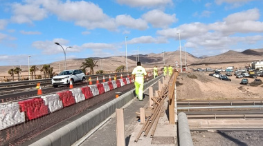 El Cabildo de Fuerteventura mejora el acceso al aeropuerto para vehículos y peatones