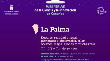 La Miniferia de La Palma celebra el Mes de Canarias entre estrellas, robótica y volcanes