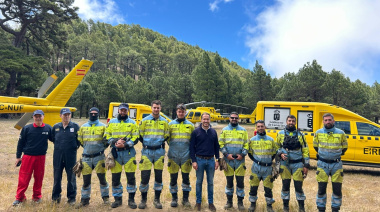 Zapata: “Los EIRIF de El Hierro trabajan en la prevención de incendios de cara a la Bajada de la Virgen”
