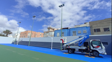 El Ayuntamiento de Las Palmas de Gran Canaria ejecuta actuaciones de mejora y mantenimiento en 40 instalaciones deportivas del IMD durante el último mes