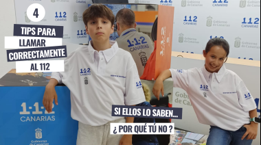El 112 Canarias celebra sus 27 años de servicio recordando a la población la importancia de saber pedir ayuda
