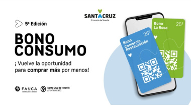 Santa Cruz abre el plazo de adhesión de los comercios a la V edición de Bonos Consumo