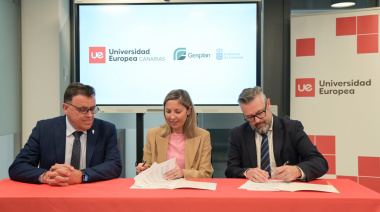 La empresa pública Gesplan y la Universidad Europea de Canarias colaboran en materia docente y de investigación
