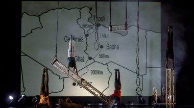 ‘Mahmud y no solo Mahmud’, circo contemporáneo y una historia real de migración y supervivencia