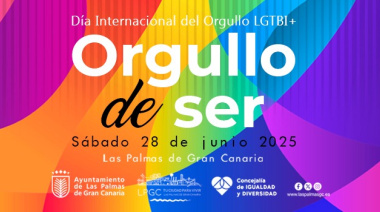 Las Palmas de Gran Canaria celebra el Día Internacional del Orgullo LGTBI+ bajo el lema ‘Orgullo de Ser’