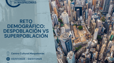 El Reto Demográfico, la sobrepoblación y la despoblación, a debate en la Universidad de Verano de Maspalomas