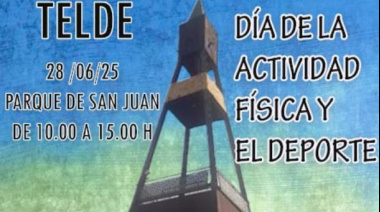 Telde celebra el Día de la Actividad Física y el Deporte con una apuesta firme por la salud en el Parque de San Juan