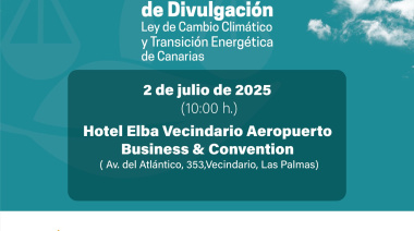 Transición Ecológica cita a los ayuntamientos de Gran Canaria a una jornada sobre la Ley de Cambio Climático