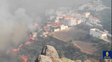 Canarias declara la situación de alerta por altas temperaturas y riesgo de incendio forestal en Gran Canaria