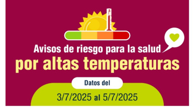 Sanidad mantiene activo avisos de riesgo para la salud por calor en Gran Canaria