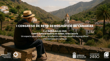 Canarias impulsa su primer congreso sobre reto demográfico para reforzar la búsqueda de soluciones