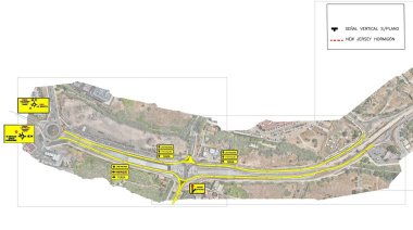 Los trabajos en la GC-20, en Arucas (Gran Canaria), obligan a desvíos del tráfico a partir del 9 de julio