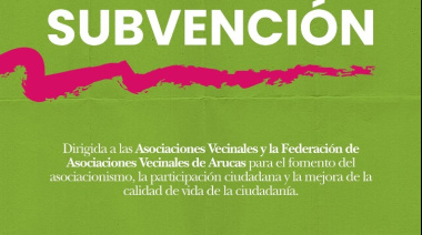 Arucas publica la convocatoria de subvenciones para Asociaciones Vecinales y la Federación de Asociaciones Vecinales de Arucas