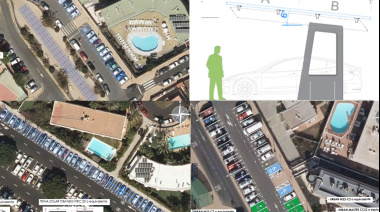 El Cabildo de Gran Canaria licita la instalación de varias marquesinas fotovoltaicas y estaciones de recarga del plan ImpulsaMaspalomas