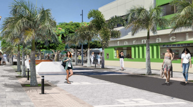 El Ayuntamiento de San Bartolomé de Tirajana inicia las obras de la Zona Comercial Abierta de El Tablero