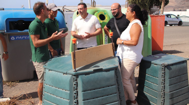 Playa Quemada guía el compostaje comunitario en Lanzarote