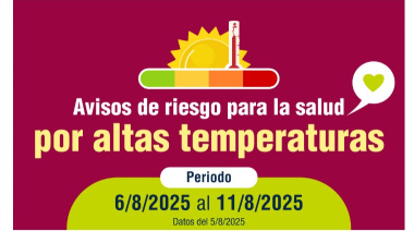 Sanidad emite avisos de riesgo para la salud por superación de umbrales de temperaturas extremas en Gran Canaria