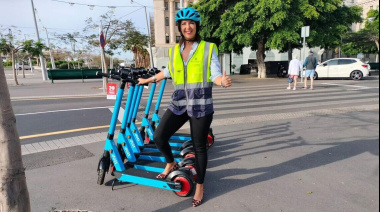 Santa Cruz registra más de 62.500 viajes en patinetes de alquiler en el primer semestre