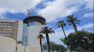 La helisuperficie del HUC acogió 211 aterrizajes de los helicópteros del SUC durante 2024