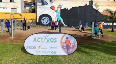 El Ayuntamiento de Las Palmas de Gran Canaria fomenta la actividad física en la ciudad con el proyecto ‘Parques Activos’