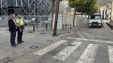 Servicios Municipales de La Laguna activa un operativo especial de limpieza y alumbrado por las Fiestas del Cristo